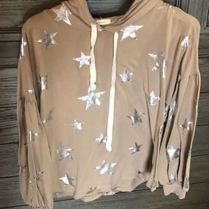 Metallic-Star Hoodie
